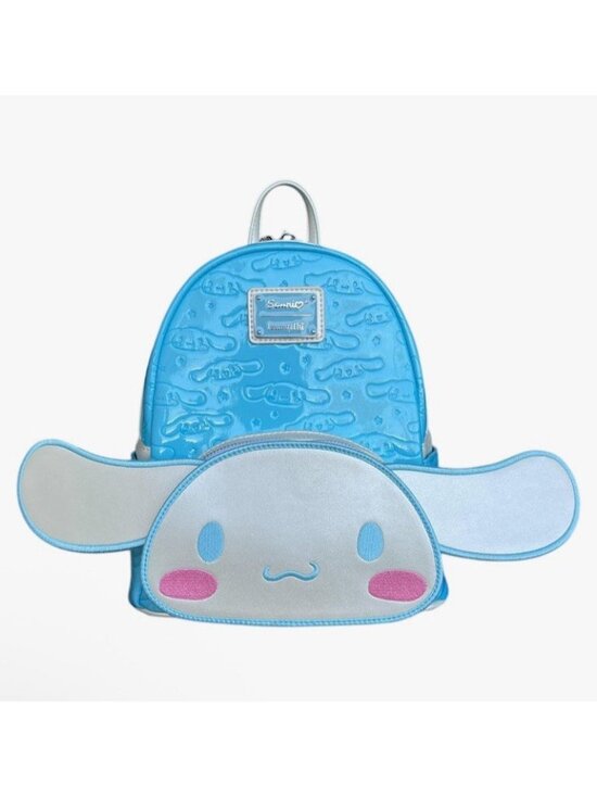 Loungefly Sanrio Cinnamoroll Moveable Ears Mini Backpack Blue White Shimmer NWT main image 7